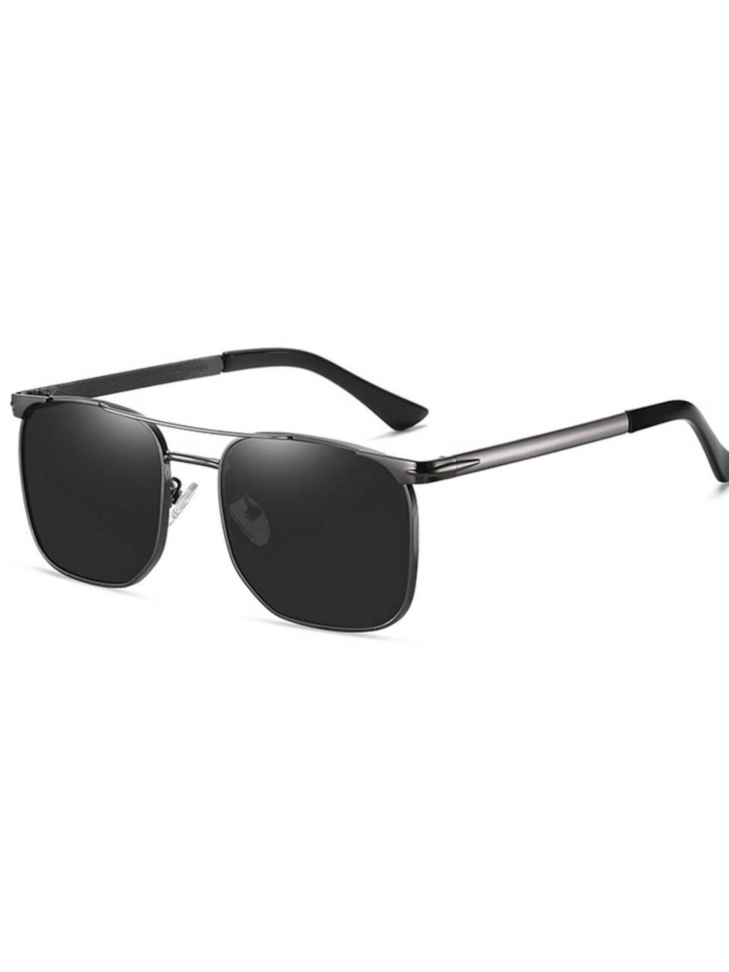 VEYREY Sunglasses in Black: front