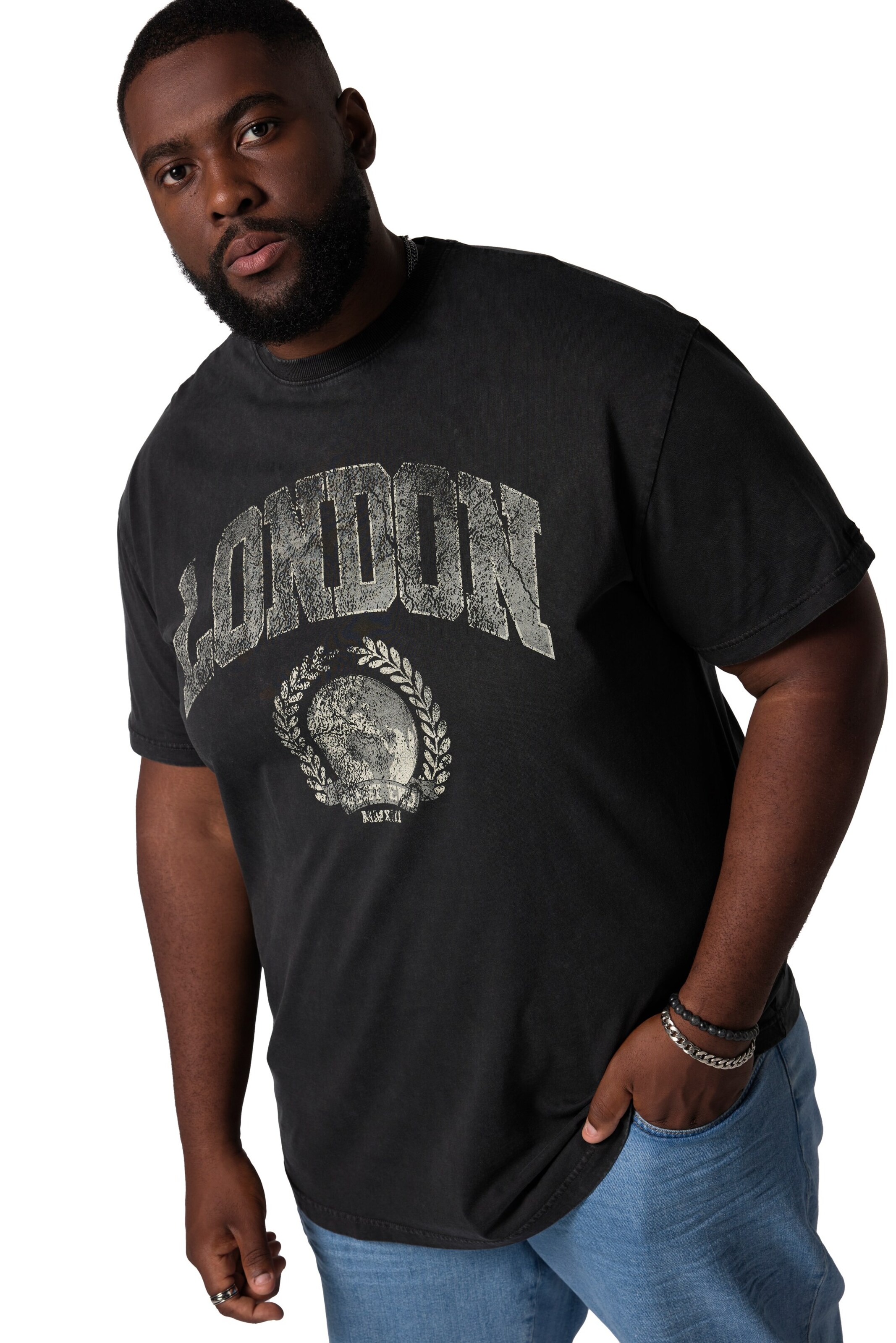 STHUGE Shirt in Zwart