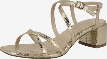 Tamaris Sandale in Gold: Vorderseite