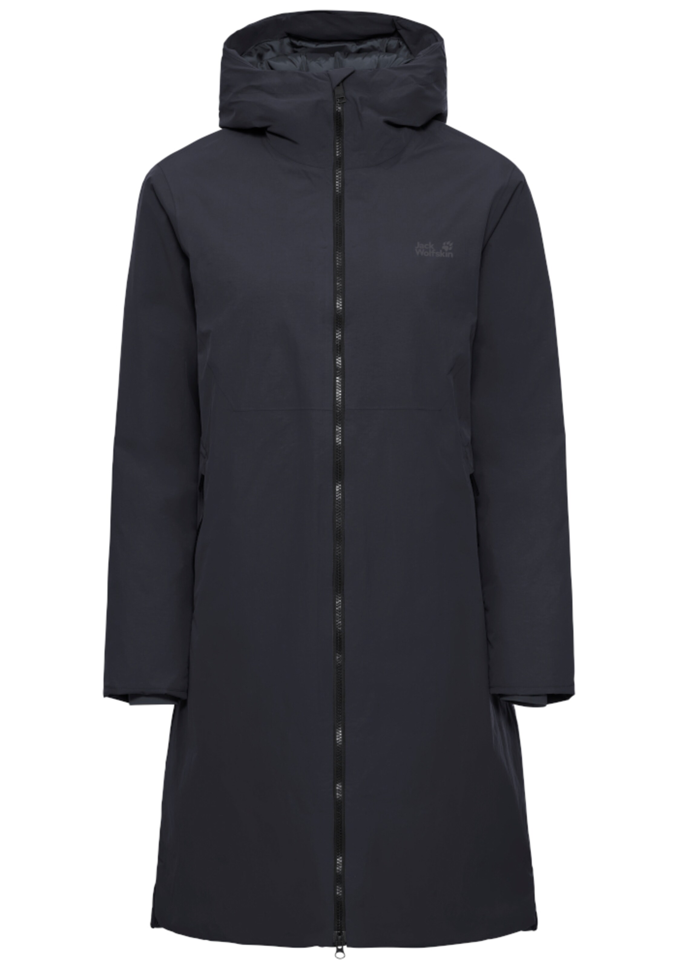 JACK WOLFSKIN Outdoormantel in Blau: Vorderseite