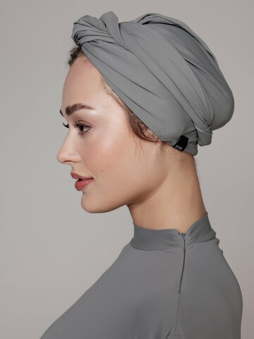 SIYA Swimwear Sporthoofdband 'Headcover - Anti - Slip - Swim-turban' in Grijs