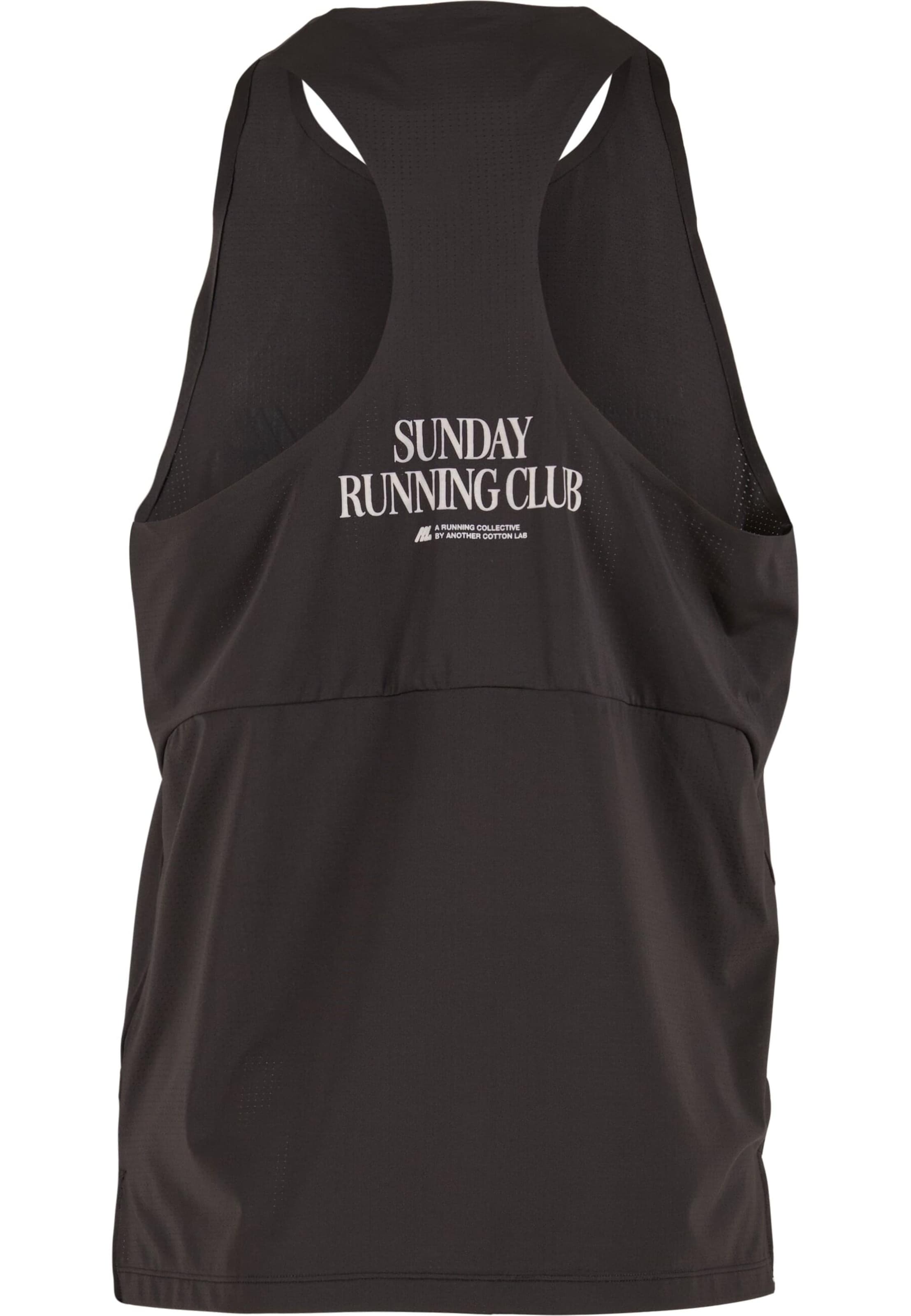 Another Cotton Lab Top 'SRC Race Singlet' in Schwarz