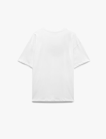 Koton T-Shirt in Weiß