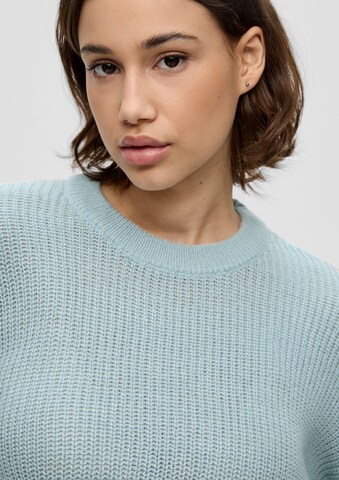 Pull-over QS en bleu