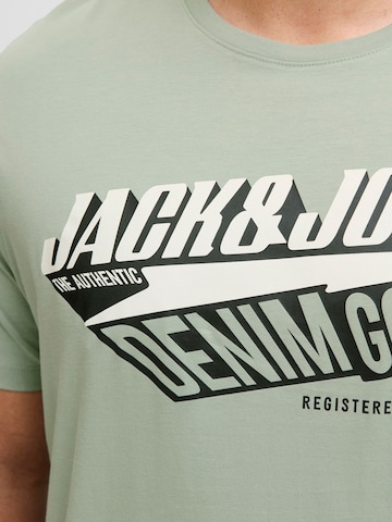 Jack & Jones Plus - Camiseta en azul
