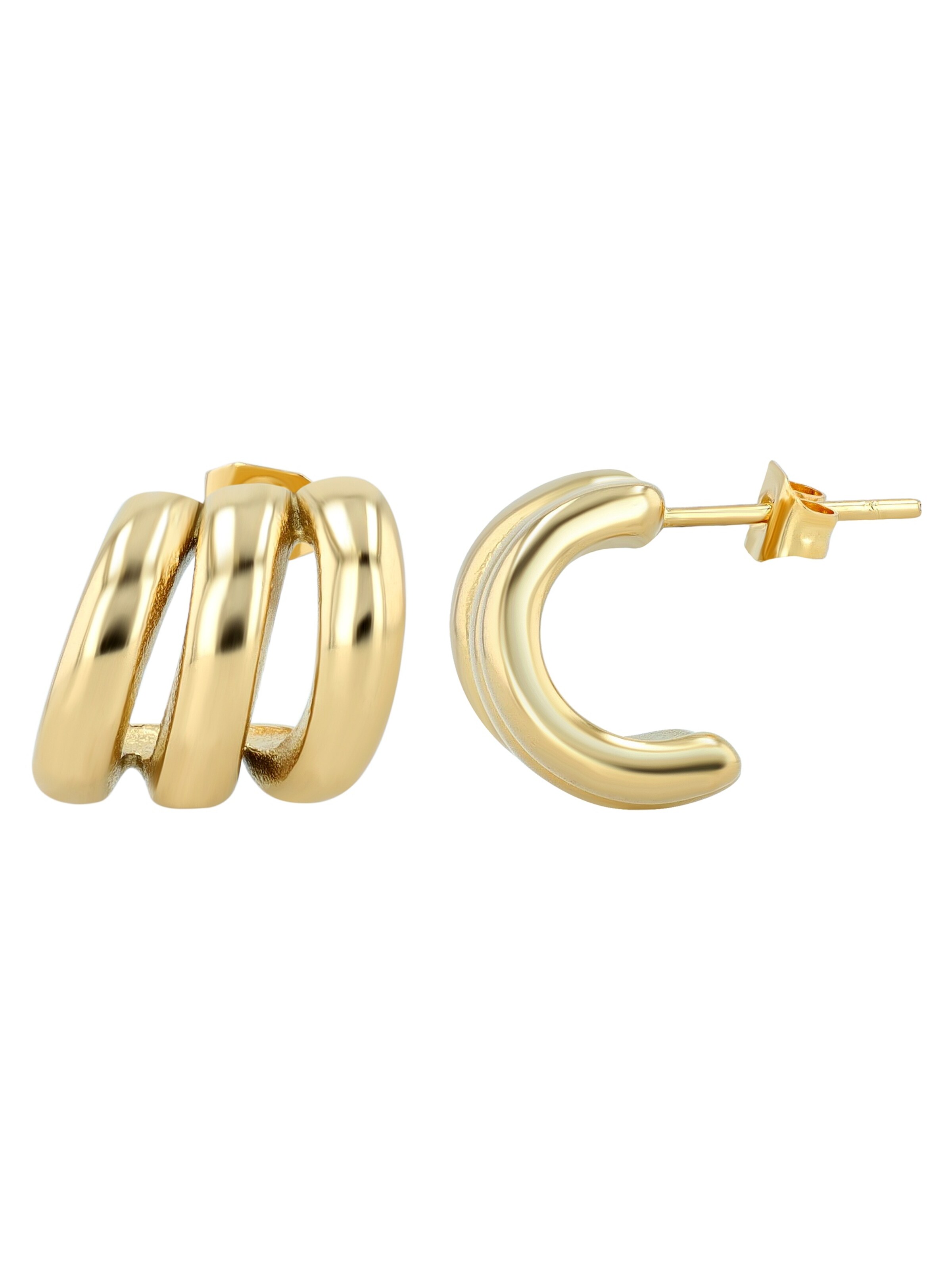 Akzent Earrings 'Veerle, langlebig' in Gold