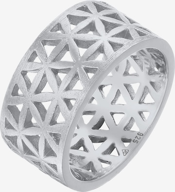 ELLI Ring 'Ornament' in Silber: Vorderseite