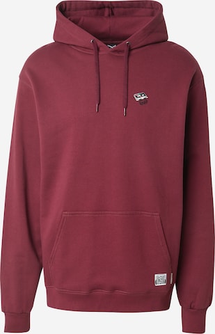 Iriedaily Collegepaita 'Irietape' värissä punainen: etupuoli