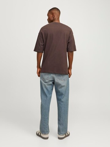 Maglietta 'JJECharge' di JACK & JONES in marrone