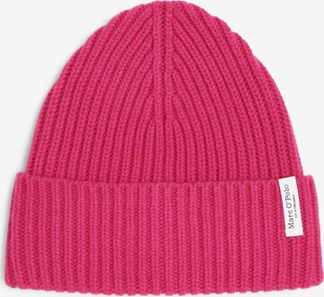 Marc O'Polo Beanie in Pink: front