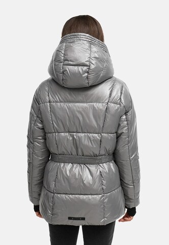 NAVAHOO Jacke 'Eisglanz 14' in Grau