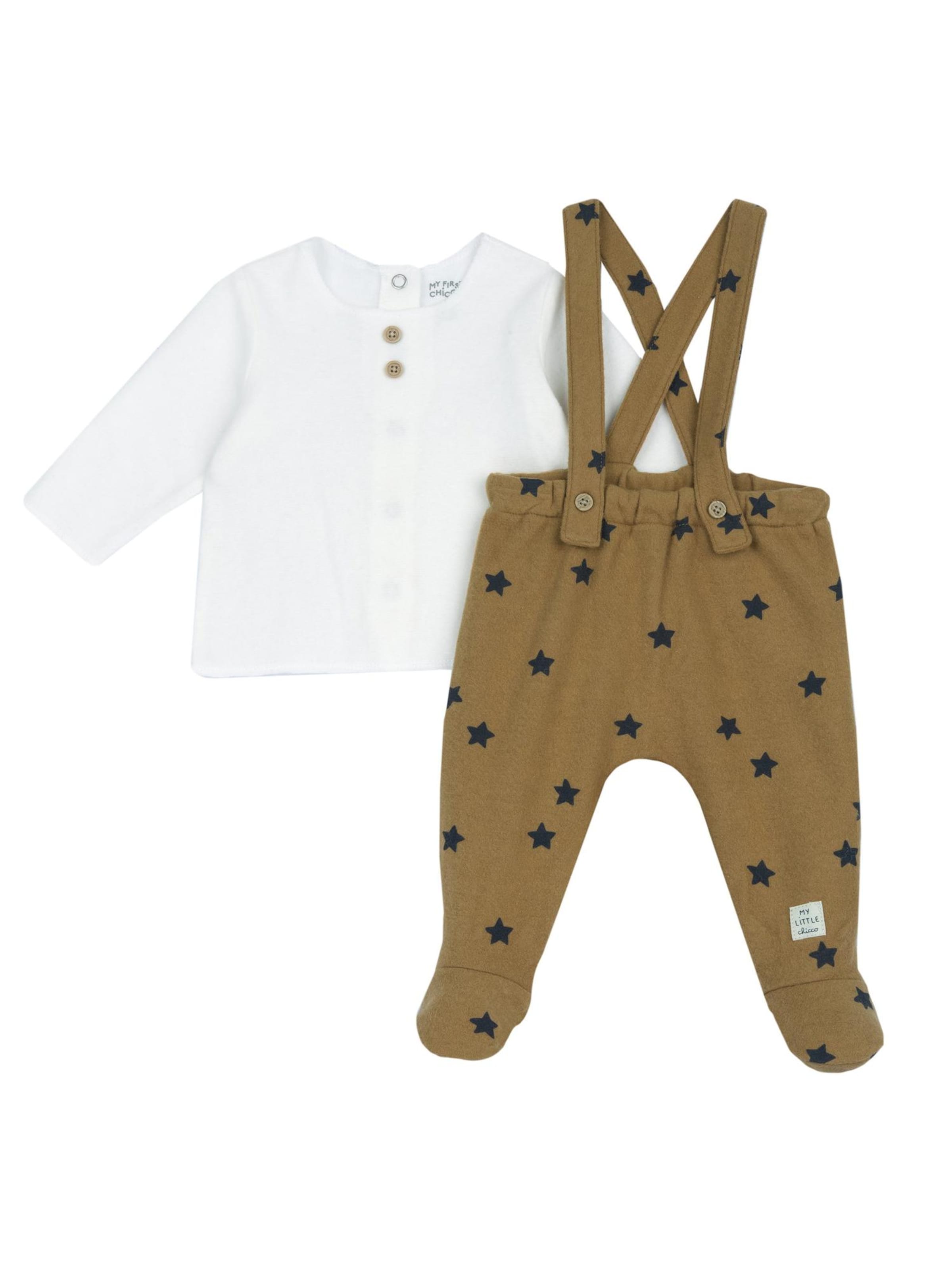 Chicco Set in Brown: front