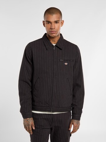 Giacca di mezza stagione 'Service Painter' di DICKIES in nero: frontale