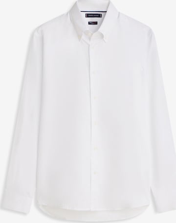 TOMMY HILFIGER Риза 'FLEX' в бяло: отпред