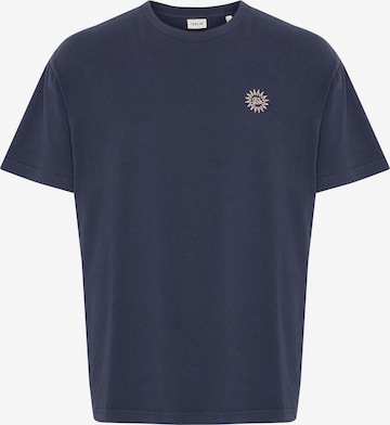 T-Shirt 'PAVEL' !Solid en bleu : devant