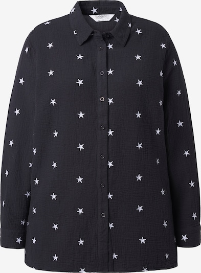 Angel of Style Hemdbluse in schwarz / weiß, Produktansicht