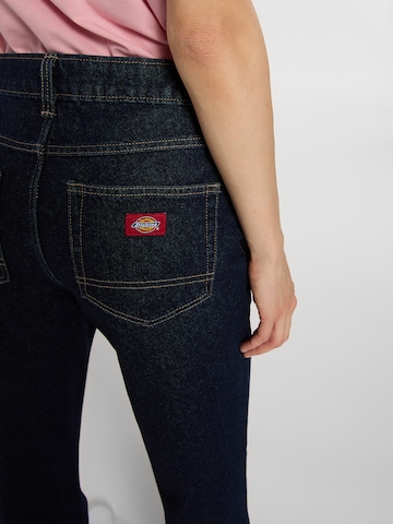 DICKIES Bootcut Jeans i blå