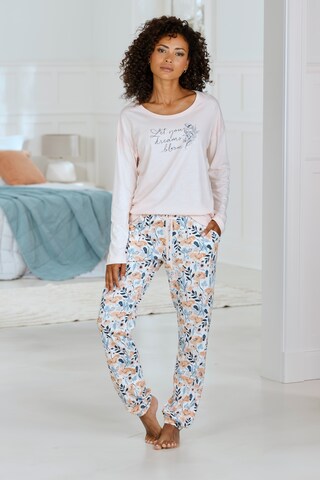 Pantalon de pyjama VIVANCE en mélange de couleurs