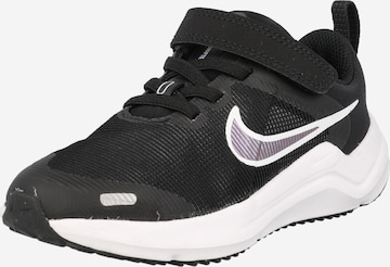 NIKE Athletic Shoes 'Downshifter 12' in Black: front
