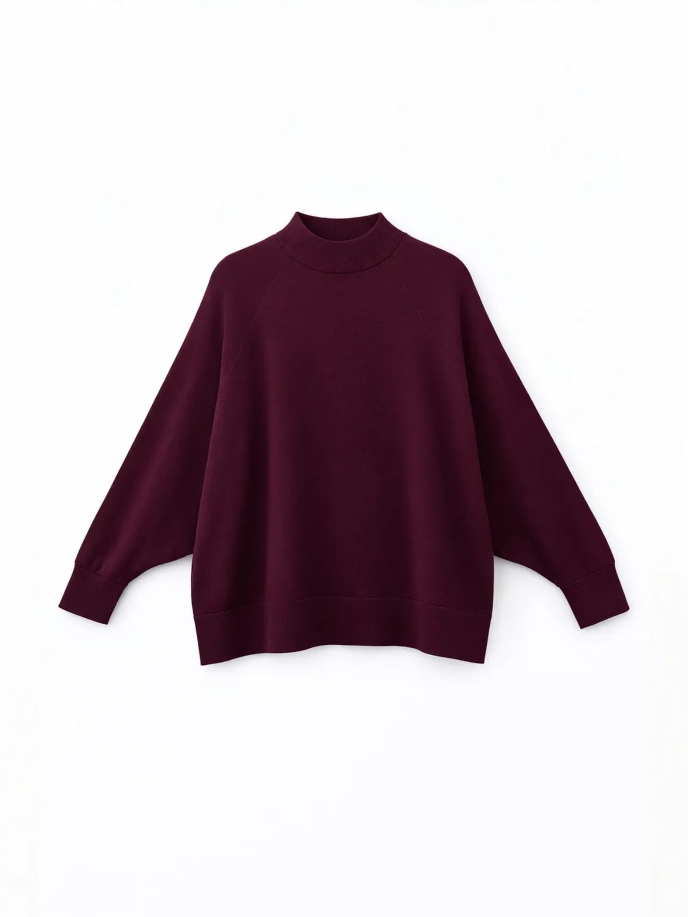 Pullover di MixRay in lilla: frontale