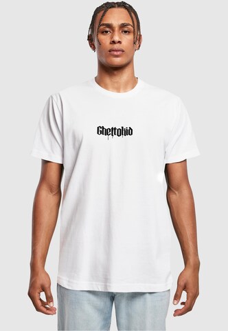 T-Shirt 'Ghettokid' Mister Tee en blanc