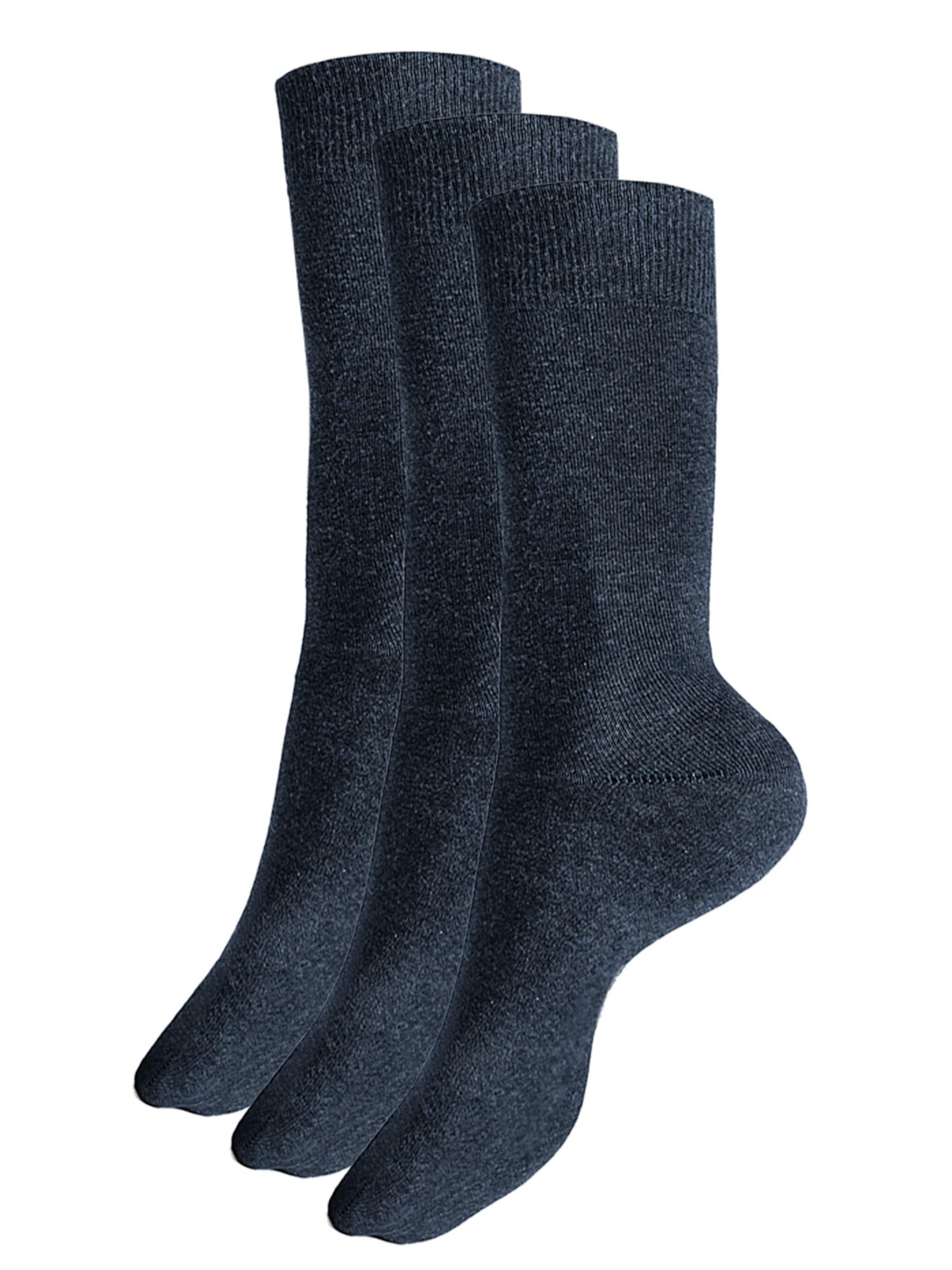 Hudson Sokken 'Simply³' in Blauw: voorkant