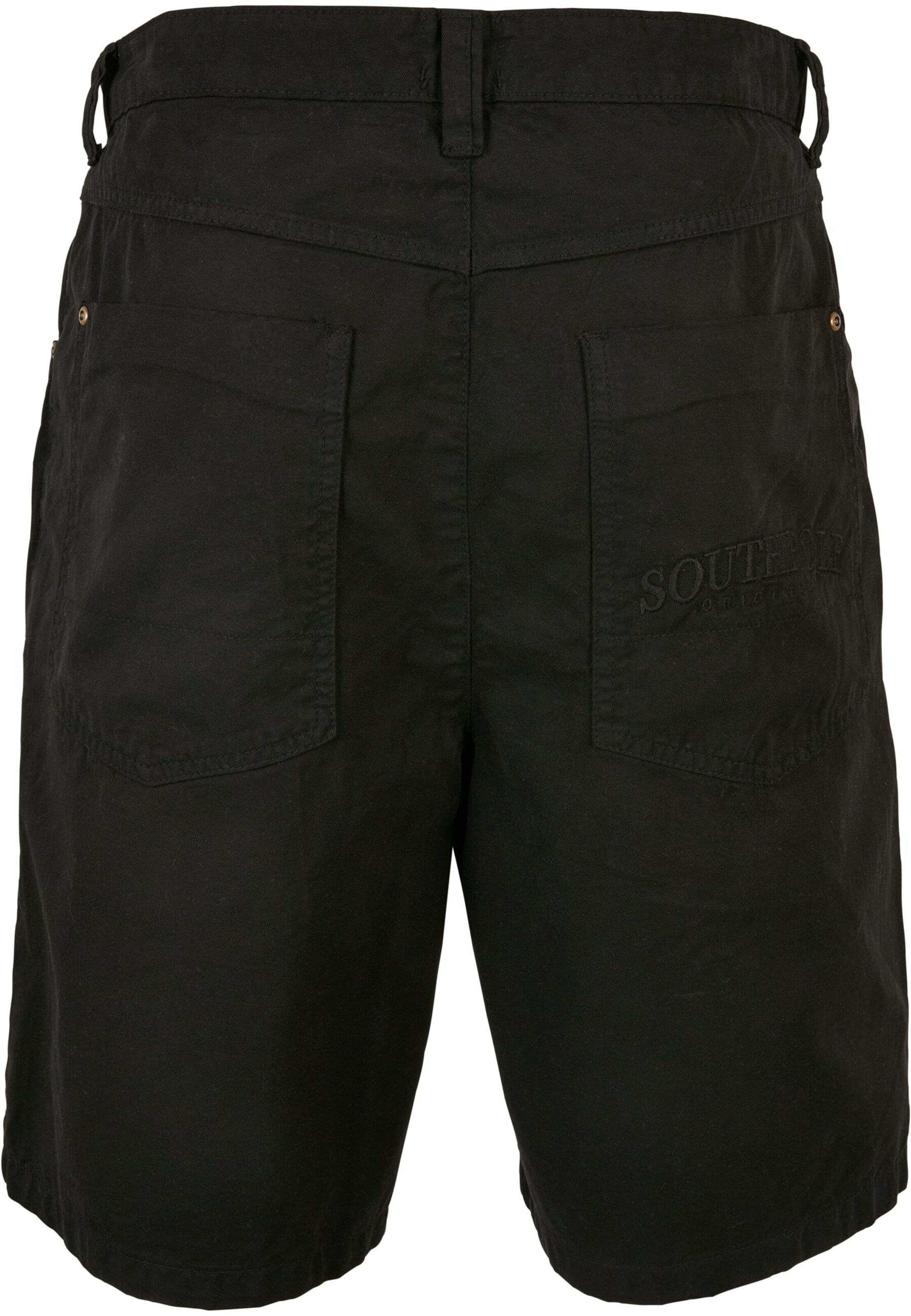 SOUTHPOLE Loose fit Trousers in Black