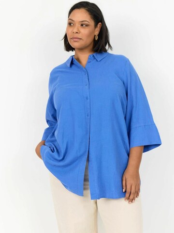 Camicia da donna 'Corinna' di Wasabi Concept in blu: frontale