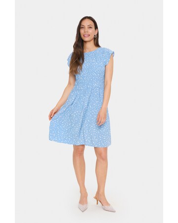 SAINT TROPEZ Šaty 'Gisla' – modrá