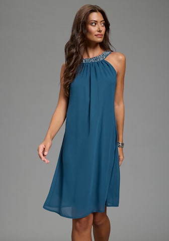 LAURA SCOTT Cocktailkleid in Grün: Vorderseite