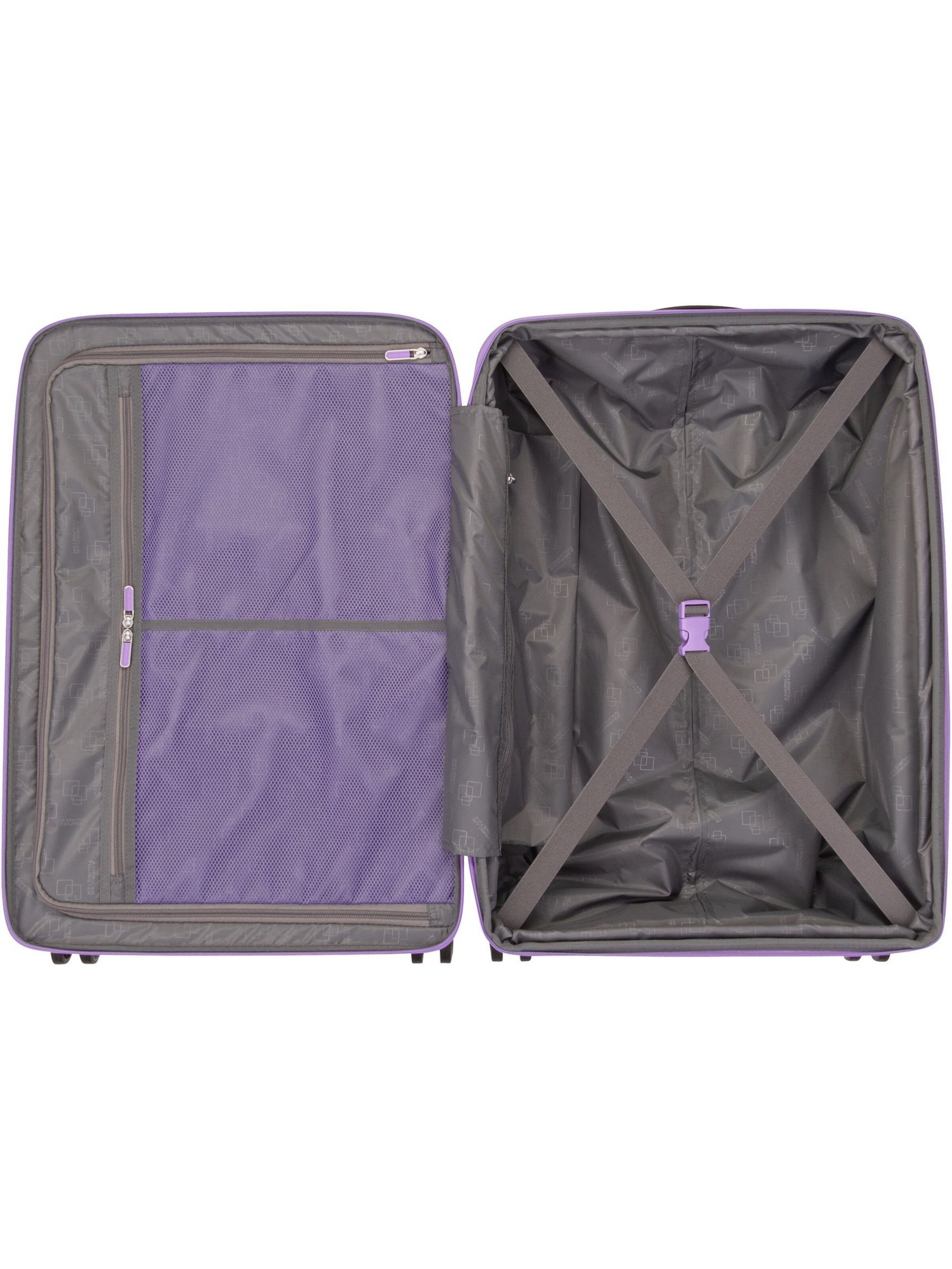 American Tourister Trolley ' Spinner 67 EXP ' in Lila