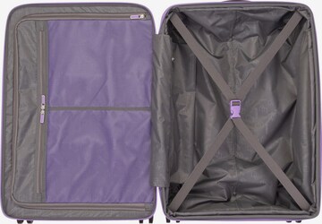 American Tourister Trolley 'Dashpop Spinner 77 EXP' in Lila