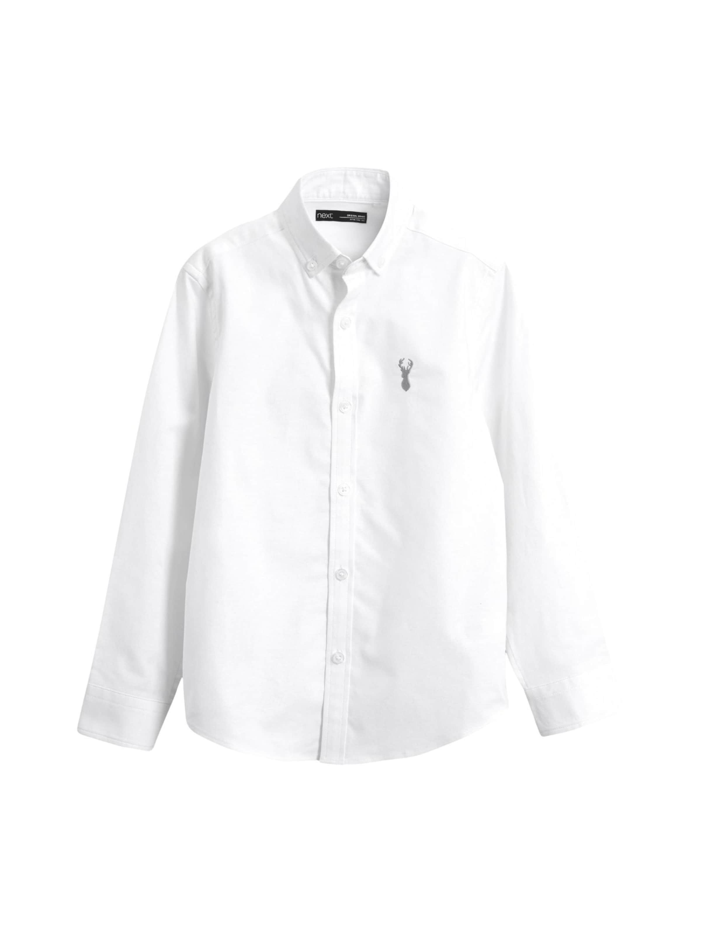 Next Regularny krój Koszula w kolorze biały: przód