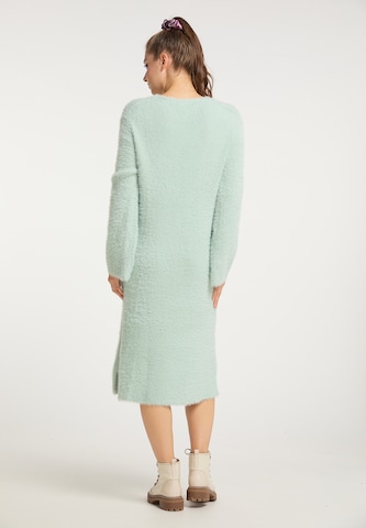 MYMO Knitted dress in Green