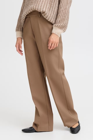 Loosefit Pantalon 'PZBindy' PULZ Jeans en marron