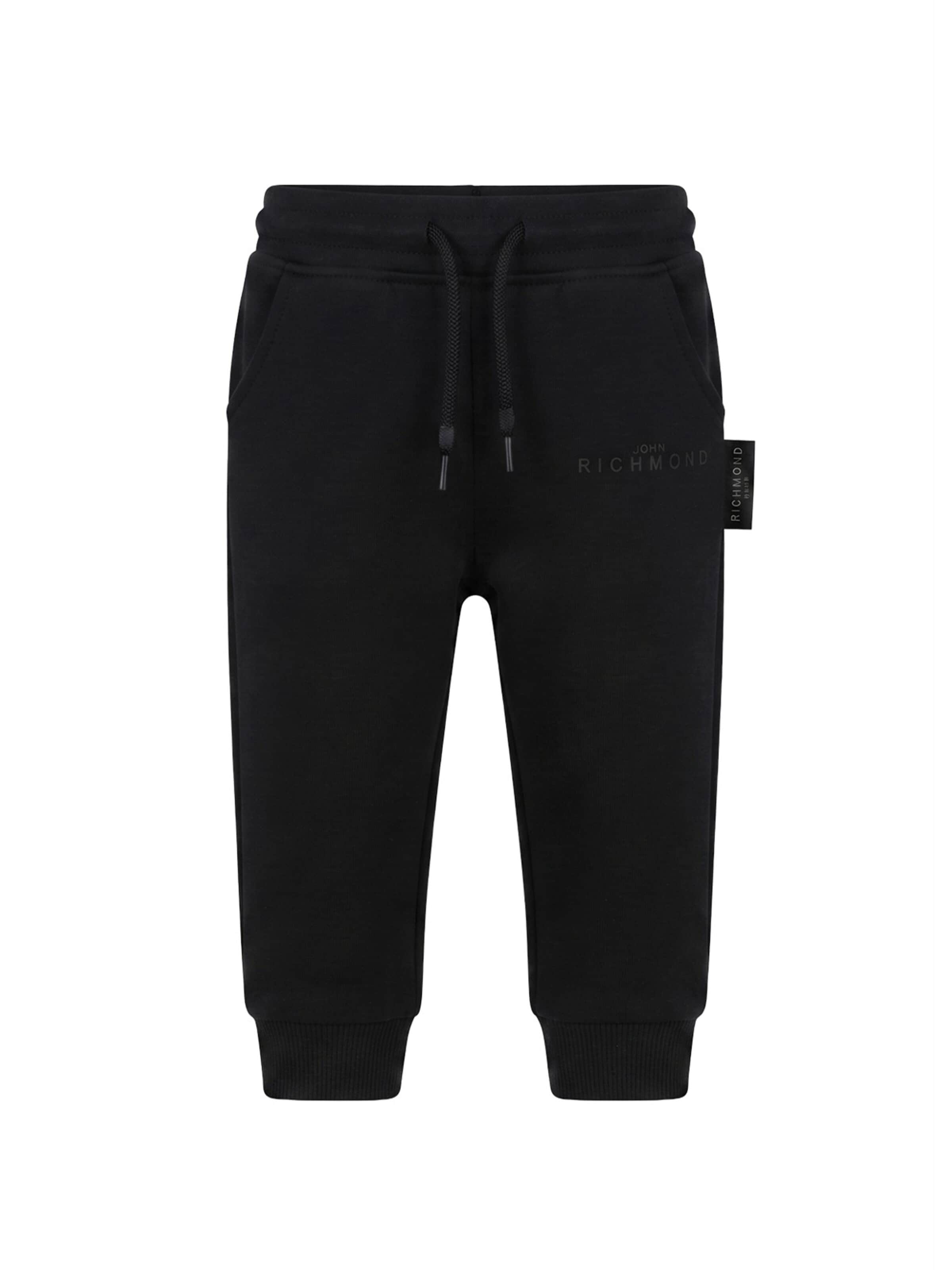regular Pantaloni di John Richmond in nero: frontale