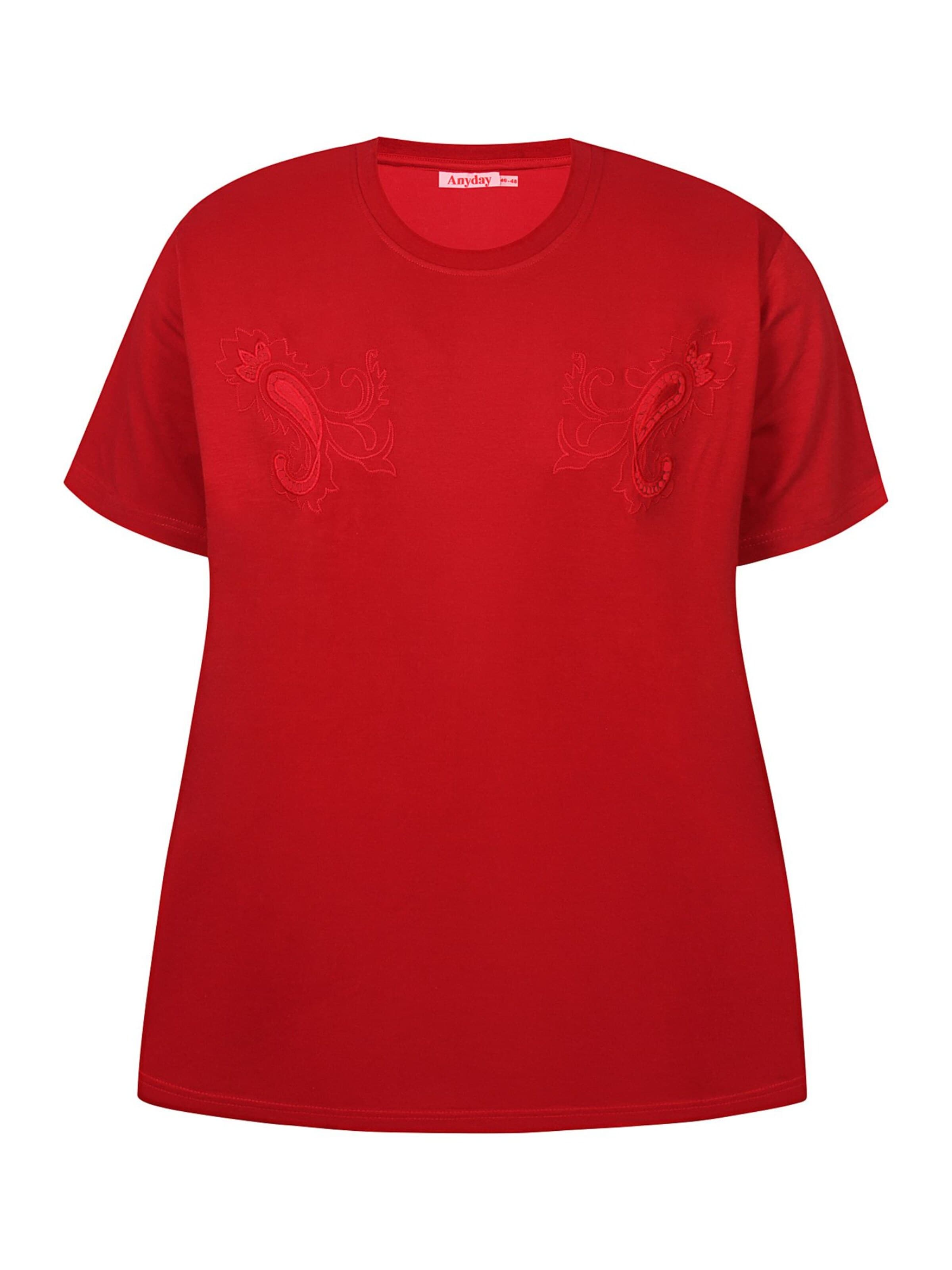 Anyday Bluse 'Cherry 414'‌‌‌‌‌‌‌‌‌‌ in Rot: Vorderseite