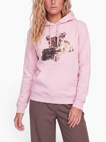 EINSTEIN & NEWTON Sweatshirt in Pink: front