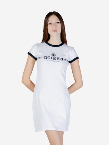 Abito 'MILA SS SHORT DRESS V6GK05 K2988' di GUESS in bianco: frontale