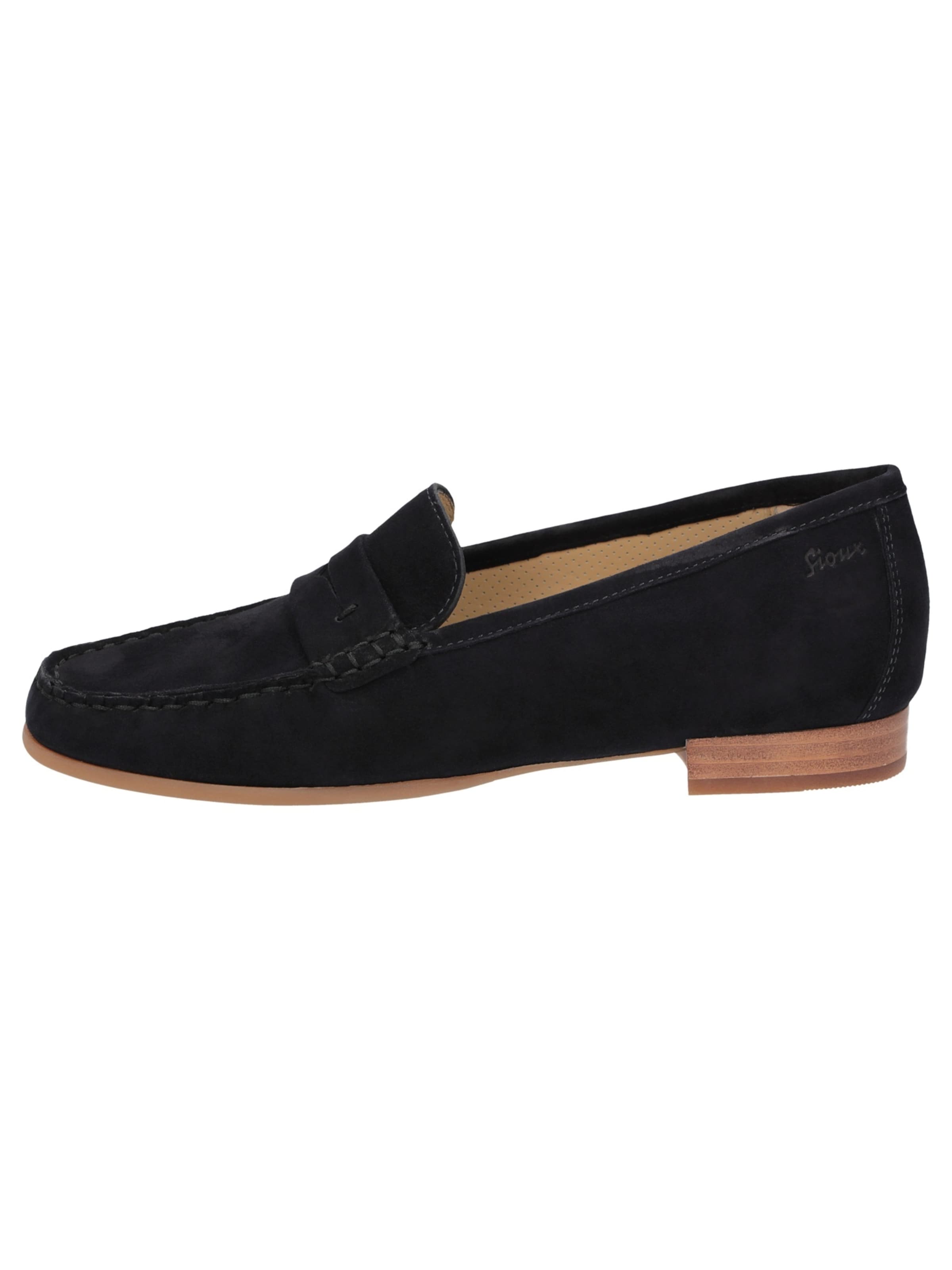 SIOUX Classic Flats 'Rosikena-700' in Black