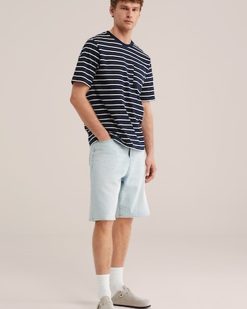 WE Fashion Loosefit Jeans in Blauw