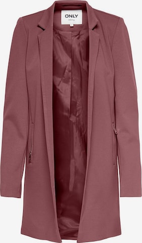 ONLY Between-Seasons Coat in Pink: front