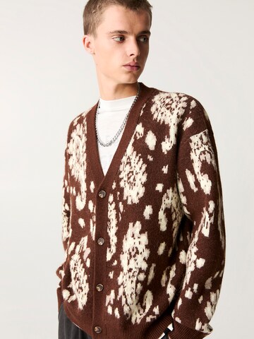 Pull&Bear Cardigan i brun