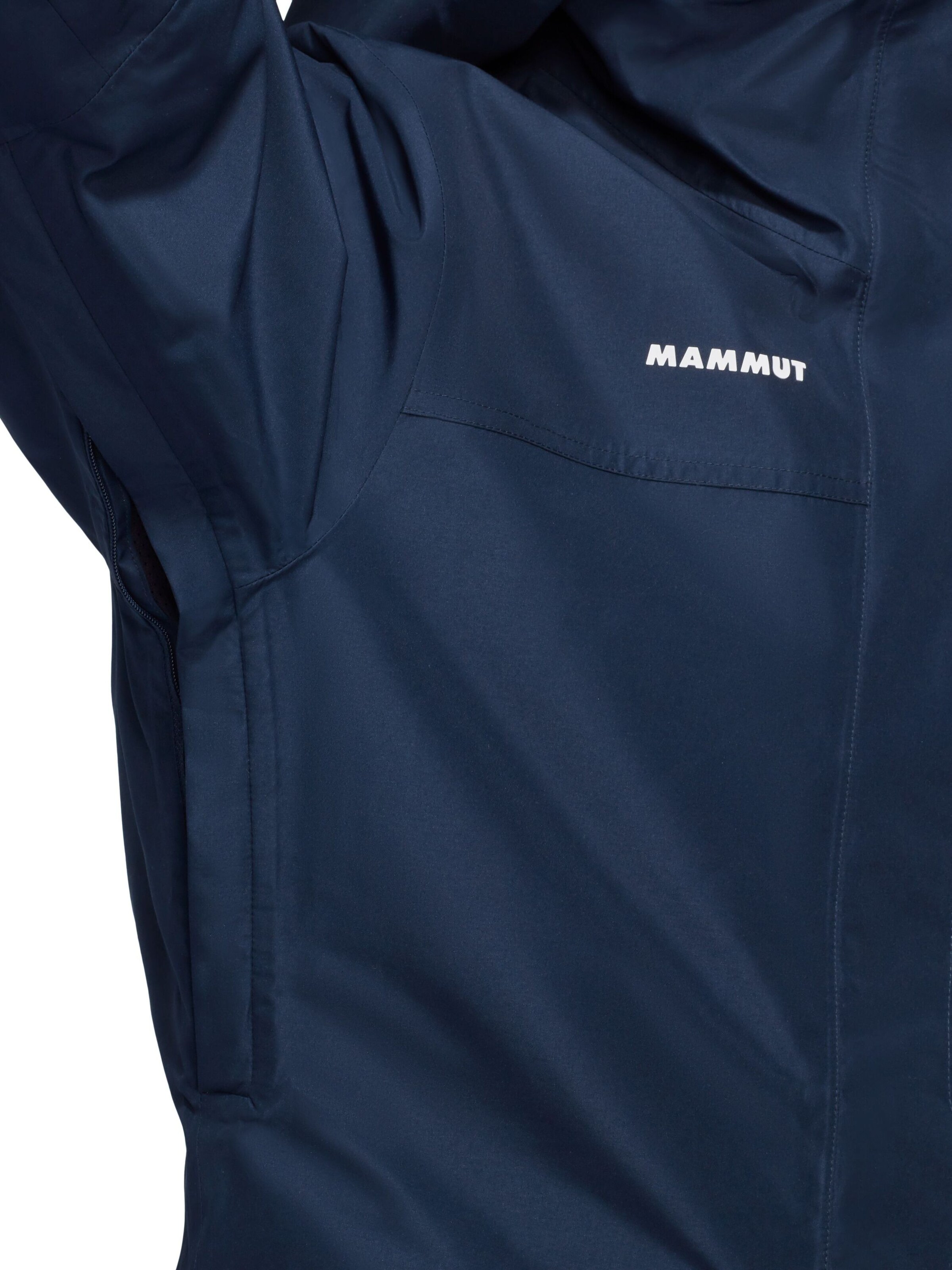 MAMMUT Athletic Jacket 'Fall Line' in Blue