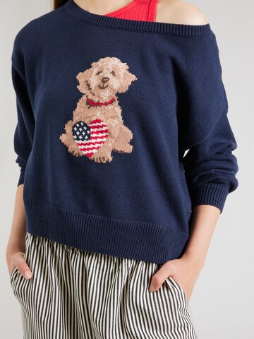 HOLLISTER Свитер в Синий