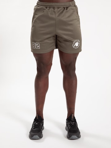 Pantaloni sportivi 'Broxton' di Gorilla Wear in marrone: frontale