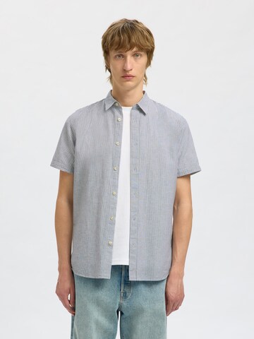 SELECTED HOMME Regular fit Overhemd in Wit: voorkant