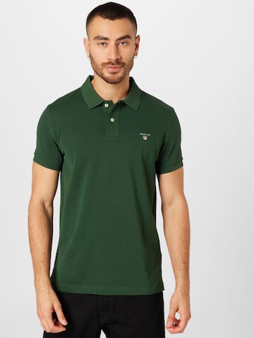 GANT - Camiseta en verde: frente