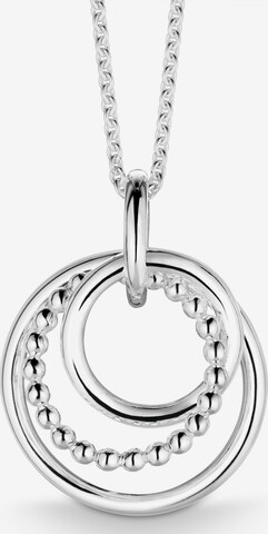 Quinn Necklace in Silver: front