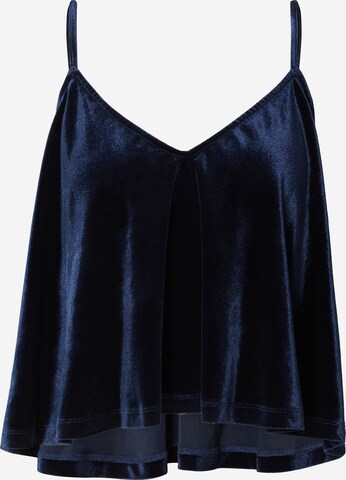 Hoermanseder x About You Top 'Sunny' in Blue: front